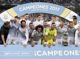 El Real Madrid campeón de la Supercopa  