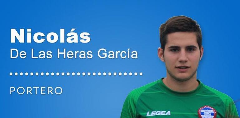 Nicolás De Las Heras, última incorporación del Avilés Stadium