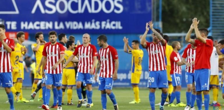 El Sporting, a medias en el Santo Domingo