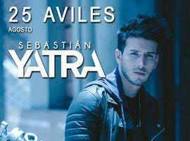 Sebastián Yatra actúa el viernes en la Plaza de España de Avilés