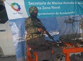 Tras repeler agresión en Sinaloa, la Armada detiene a varias personas y confisca armamento 