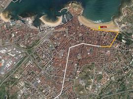 Cortes de tráfico en Gijón por la llegada de la Vuelta Ciclista a España