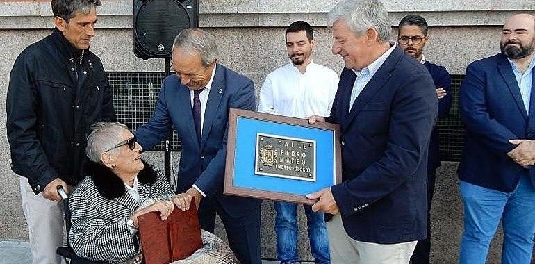 Pedro Mateo,  padre de la metereología en Asturias, con calle en El Cristo