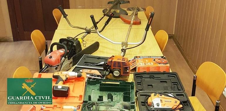 La Guardia Civil detiene a 3 personas por los robos de material agrícola en Cenera
