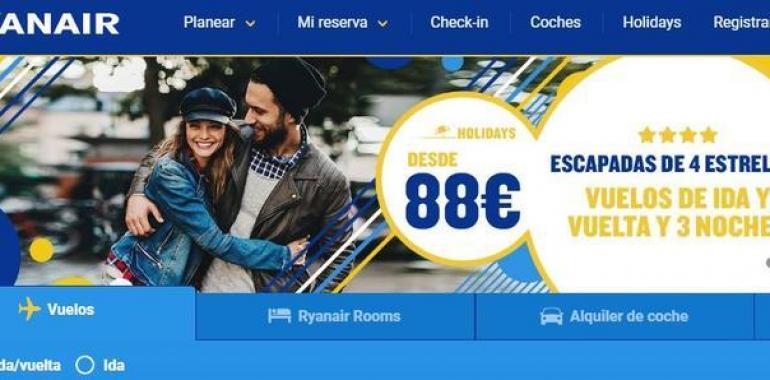 Fomento reclamará a Ryanair ante la cancelación de vuelos anunciada por la compañía