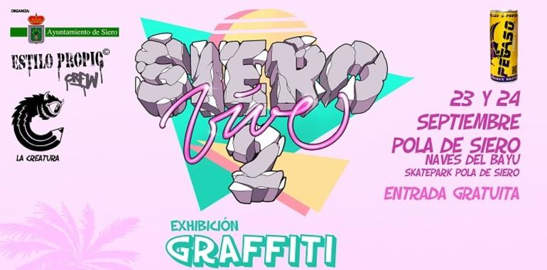 Siero recupera las Naves del Bayu con graffiti, música y danza