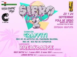 Siero recupera las Naves del Bayu con graffiti, música y danza