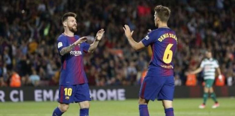 El Barça busca seguir su marcha triunfal en Lisboa  