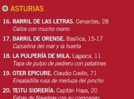 Gastronomía asturiana con la Ruta de la Plata de findes en Madrid