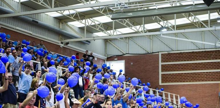 Victoria del UF Baloncesto Oviedo frente al Sammic en Pumarín