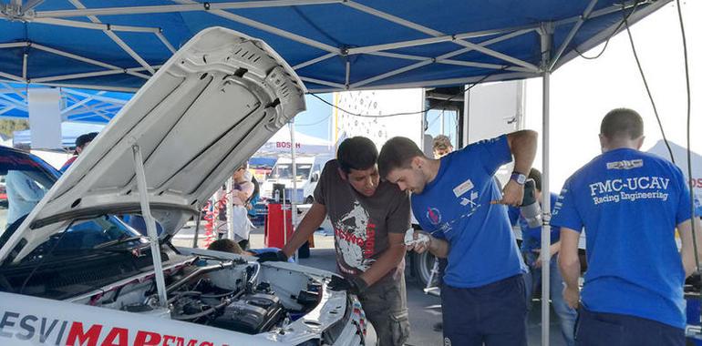 Alumnos de Ingeniería Mecánica UCAV al Campeonato de España Rallyes Históricos