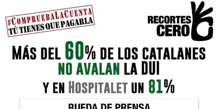 Comprueba la cuenta, tú tienes que pagarla nueva campaña de Recortes Cero