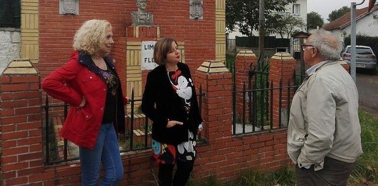 Ana Taboada y Fernando Villacampa visitaron las localidades de Villamiana, Limanes y Faro