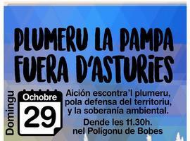 El grupo Lluchando Pola Soberanía convoca una acción contra el plumero de la Pampa