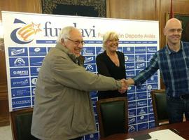 La Fundación Deportiva Avilés renueva su convenio con Crivencar Tierra Astur