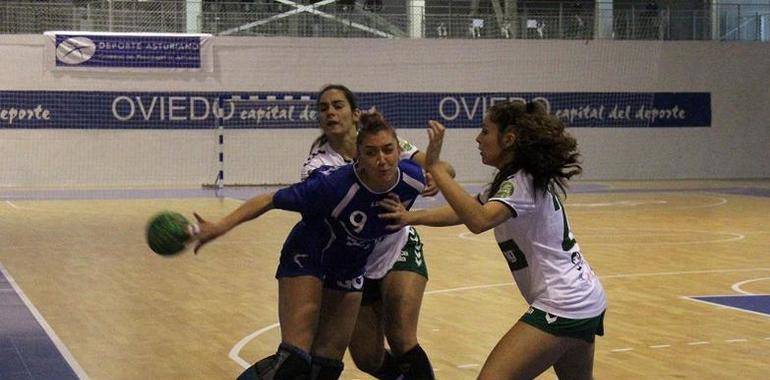 El Oviedo Balonmano Femenino cayó demostrando un gran nivel de juego