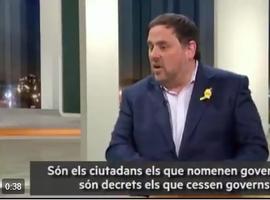 Oriol Junqueras y el cesado Gobierno Catalán encarcelados sin fianza y sin juicio