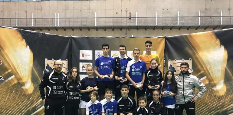 Bádminton Oviedo trae 5 oros y 4 platas de Estella