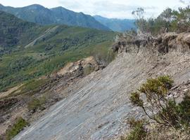 Coordinadora Ecoloxista d’Asturies denuncia continuos derrumbes en la mina de Degaña