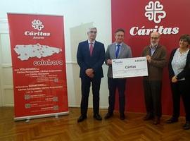Aqualia apoya a Cáritas de Oviedo