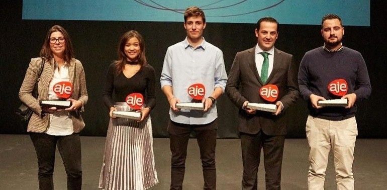 Jóvenes empresarios, asturianos y premiados