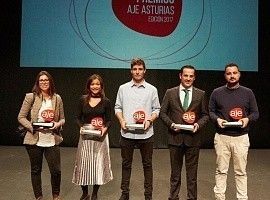 Jóvenes empresarios, asturianos y premiados