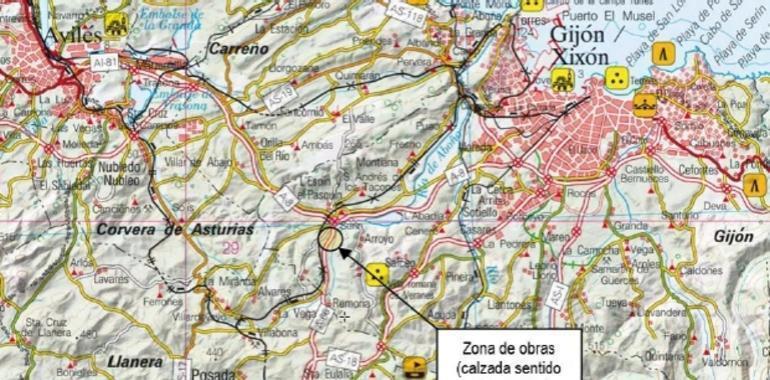 Cortes en la Y por reparación del firme de hormigón