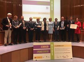 Premios NAOS a la Escuela de Salud de Tineo y a María Neira