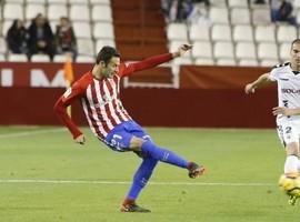 El Sporting empató (2-2) con el Albacete pese al buen juego