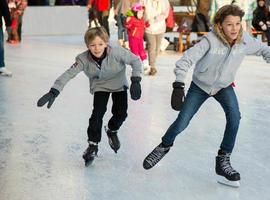 Navidad sobre hielo en Avilés