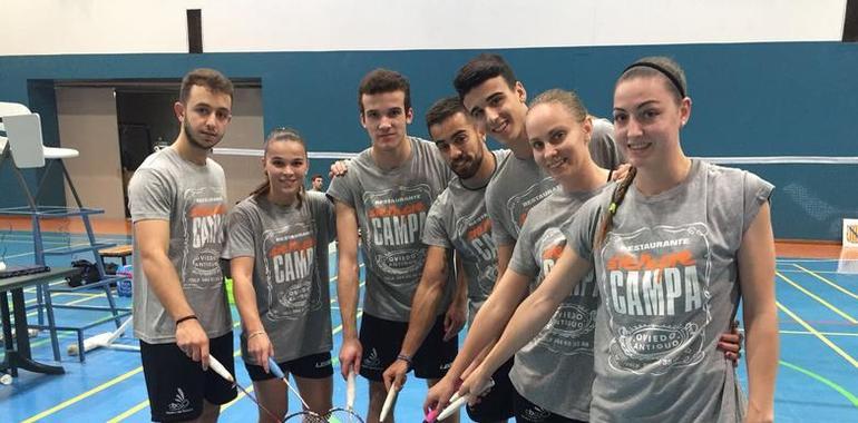 Encuentro Club Bádminton Benalmádena contra el Bádminton Oviedo el 2 de diciembre