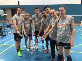 Encuentro Club Bádminton Benalmádena contra el Bádminton Oviedo el 2 de diciembre