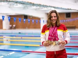 45 medallas para España en el Mundial de para-natación de México
