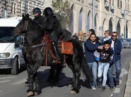 Cientos de palestinos heridos tras el anuncio de Trump
