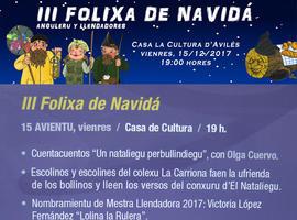 Avilés celebra la III Folixa de Navidá