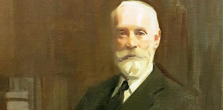 El pintor valenciano Alejandro Cabeza dona un retrato de Palacio Valdés a la Universidad de Oviedo