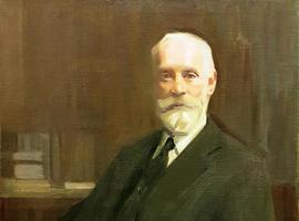 El pintor valenciano Alejandro Cabeza dona un retrato de Palacio Valdés a la Universidad de Oviedo