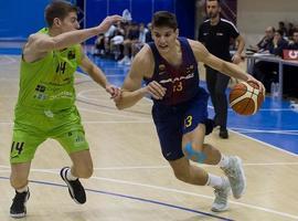 Victoria el U.F. Baloncesto Oviedo sobre el F.C. Barcelona Lassa B