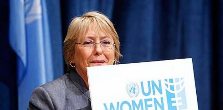 Michelle Bachelet: "La proporción de víctimas alcanza un 76 % de la población femenina mundial"