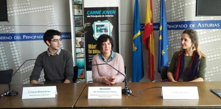Francisco Martínez Serrano y María Peña Coto, premio Carné Joven