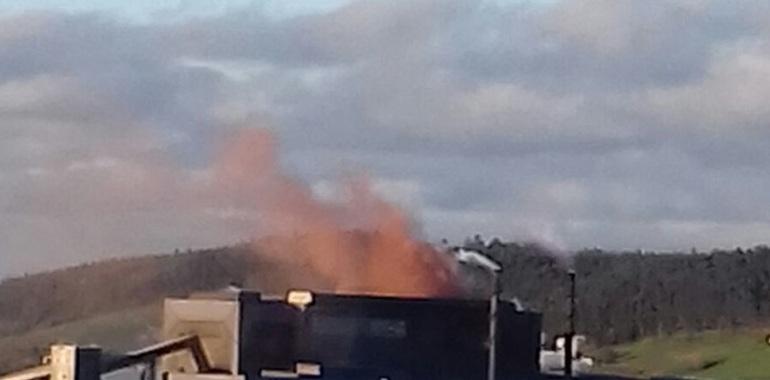 Otra nube roja en Carreño