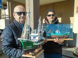 Barcos de pesca. Artesanos de san Vicente de la Barquera en Llanes