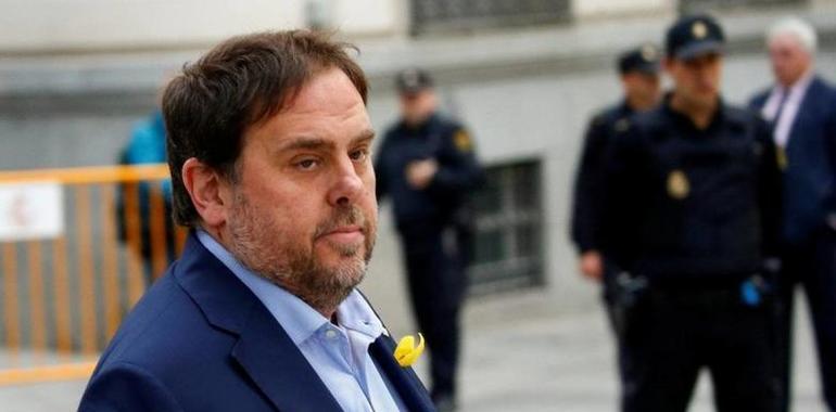 El TS mantiene encarcelado preventivamente al diputado electo Junqueras