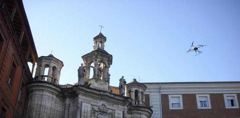 Técnica pionera para reproducir en 3D la portada de la iglesia de San Juan de Letrán