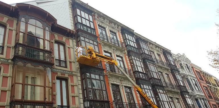 El Plan de Conservación de Fachadas del Casco Histórico de Avilés concede nuevas ayudas