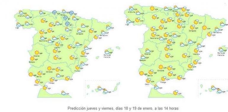 Semana de lluvia en el norte y Canarias