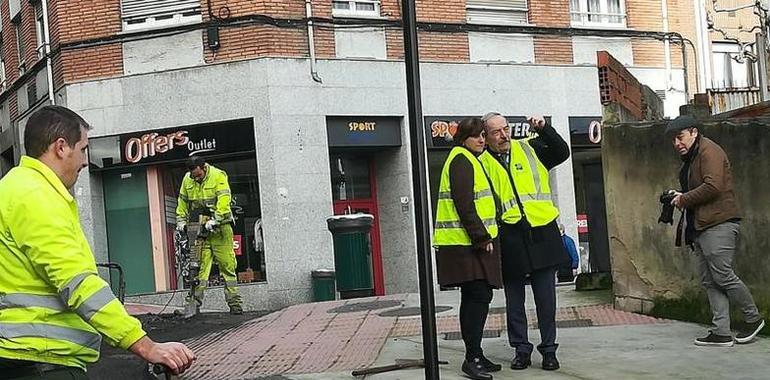 Ciudad Naranco renueva su asfalto