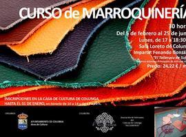 Curso de Marroquinería en Colunga