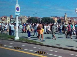 Gijón supera por segundo año consecutivo el millón y medio de visitantes