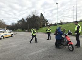 La Policía Local de Avilés inspeccionó 483 vehículos durante la última campaña de controles